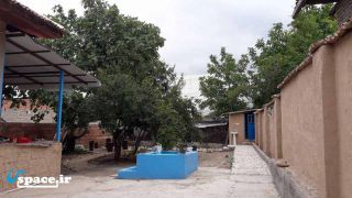 نمای حیاط اقامتگاه بوم گردی انارباغ - التپه -  بهشهر - مازندران